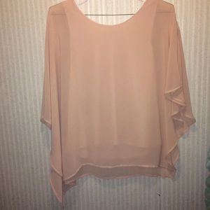 light pink blouse